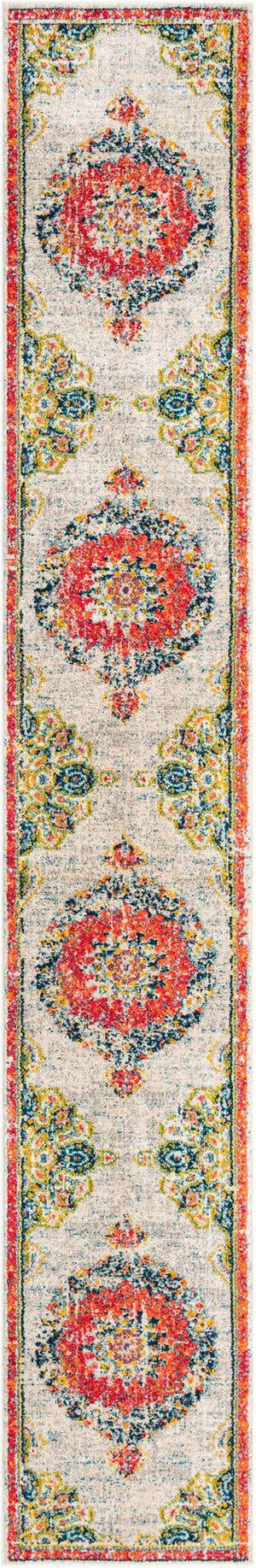 Ivory 2' 7 x 16' 5 Penrose Runner Area Rug