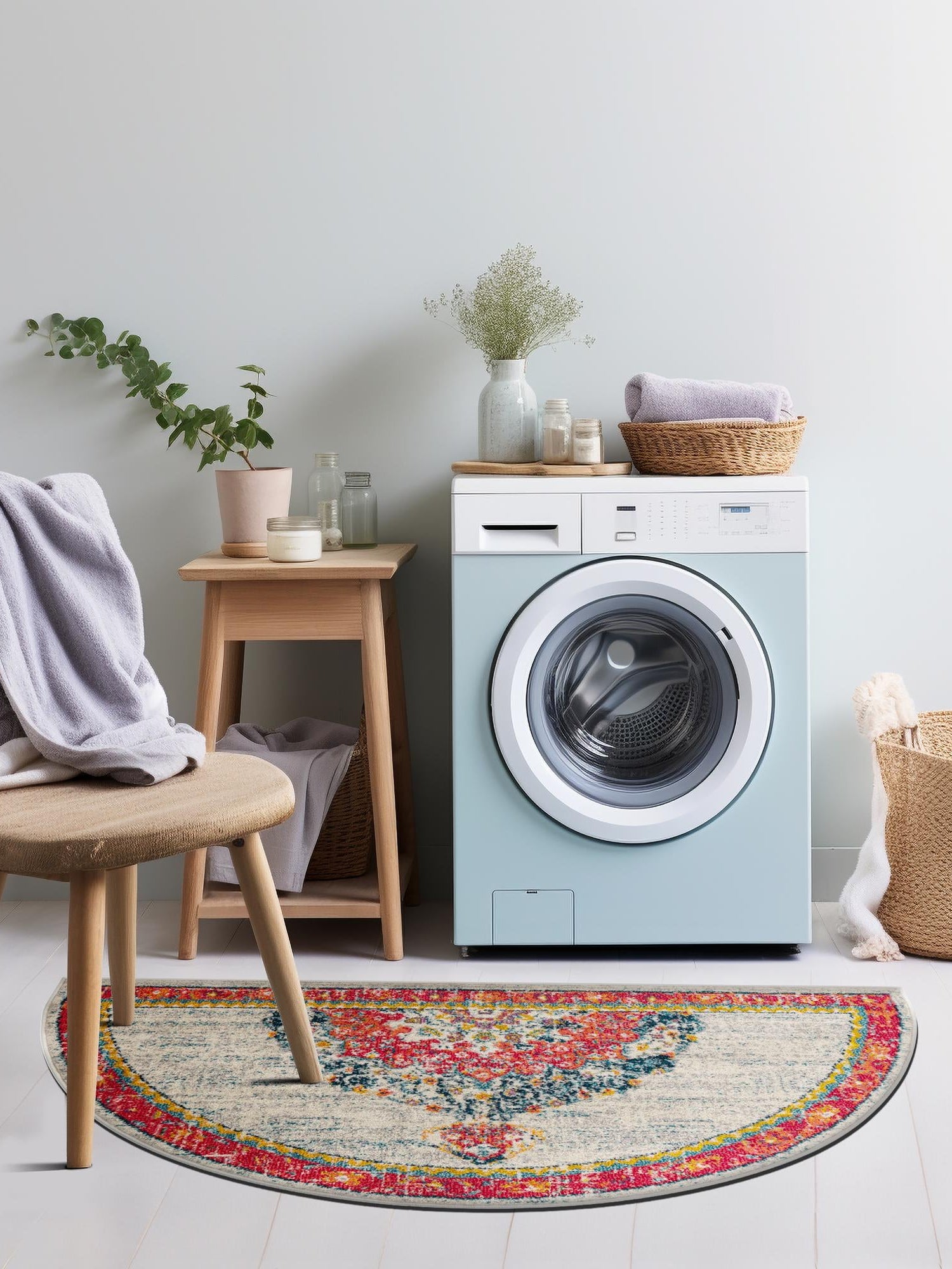 Ivory 2' 2 x 3' 7 Penrose Hearth Area Rug