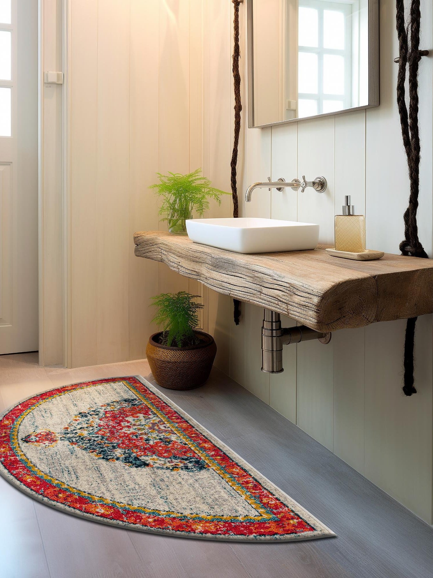 Ivory 2' 2 x 3' 7 Penrose Hearth Area Rug