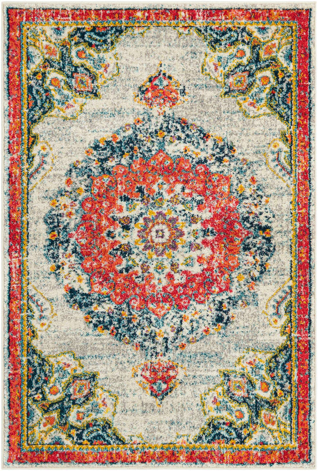 Ivory 4' 1 x 6' 1 Penrose Rectangle Area Rug