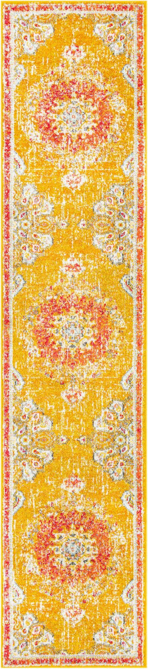 Gold 2' 7 x 12' Penrose Runner Area Rug
