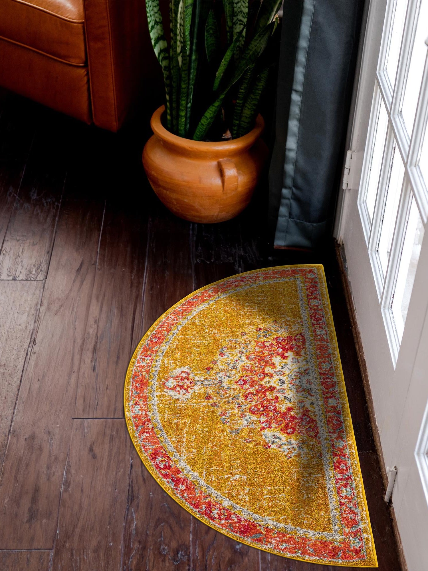 Gold 3' 1 x 6' 1 Penrose Hearth Area Rug