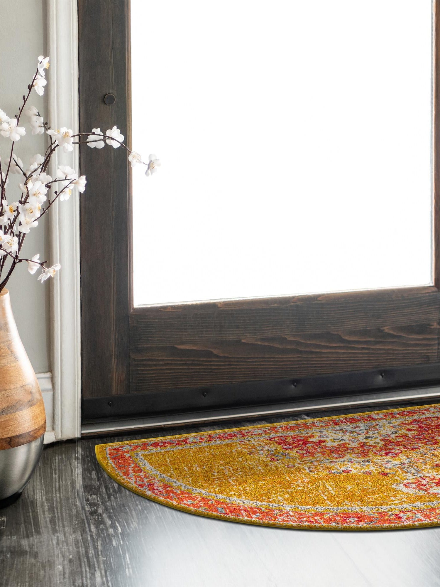 Gold 3' 1 x 6' 1 Penrose Hearth Area Rug