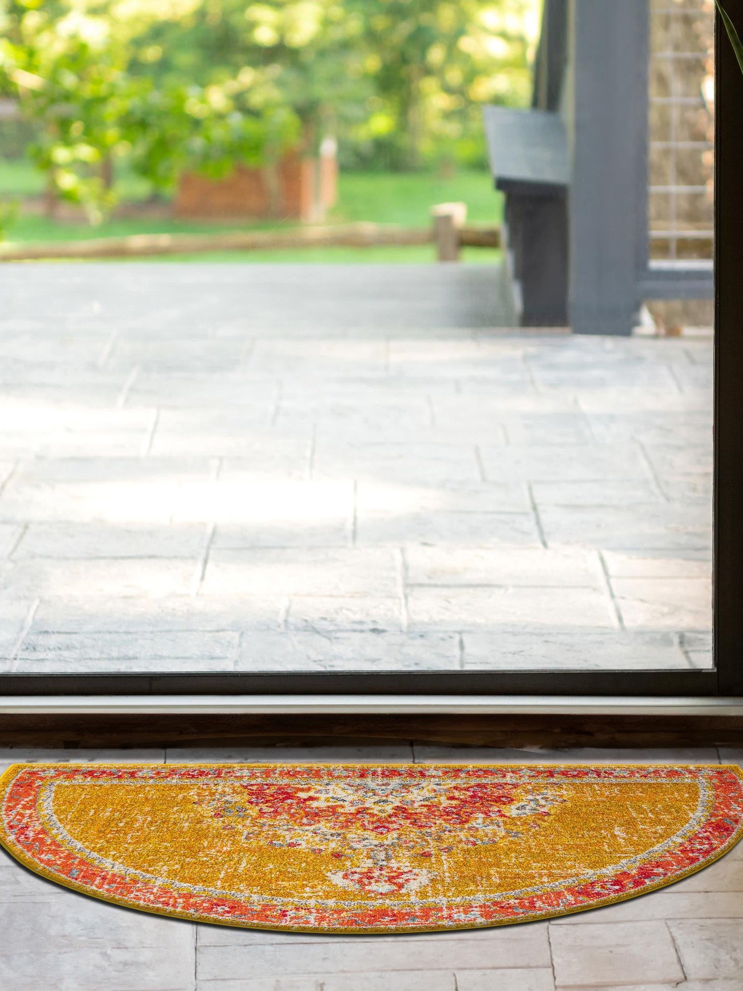 Gold 3' 1 x 6' 1 Penrose Hearth Area Rug