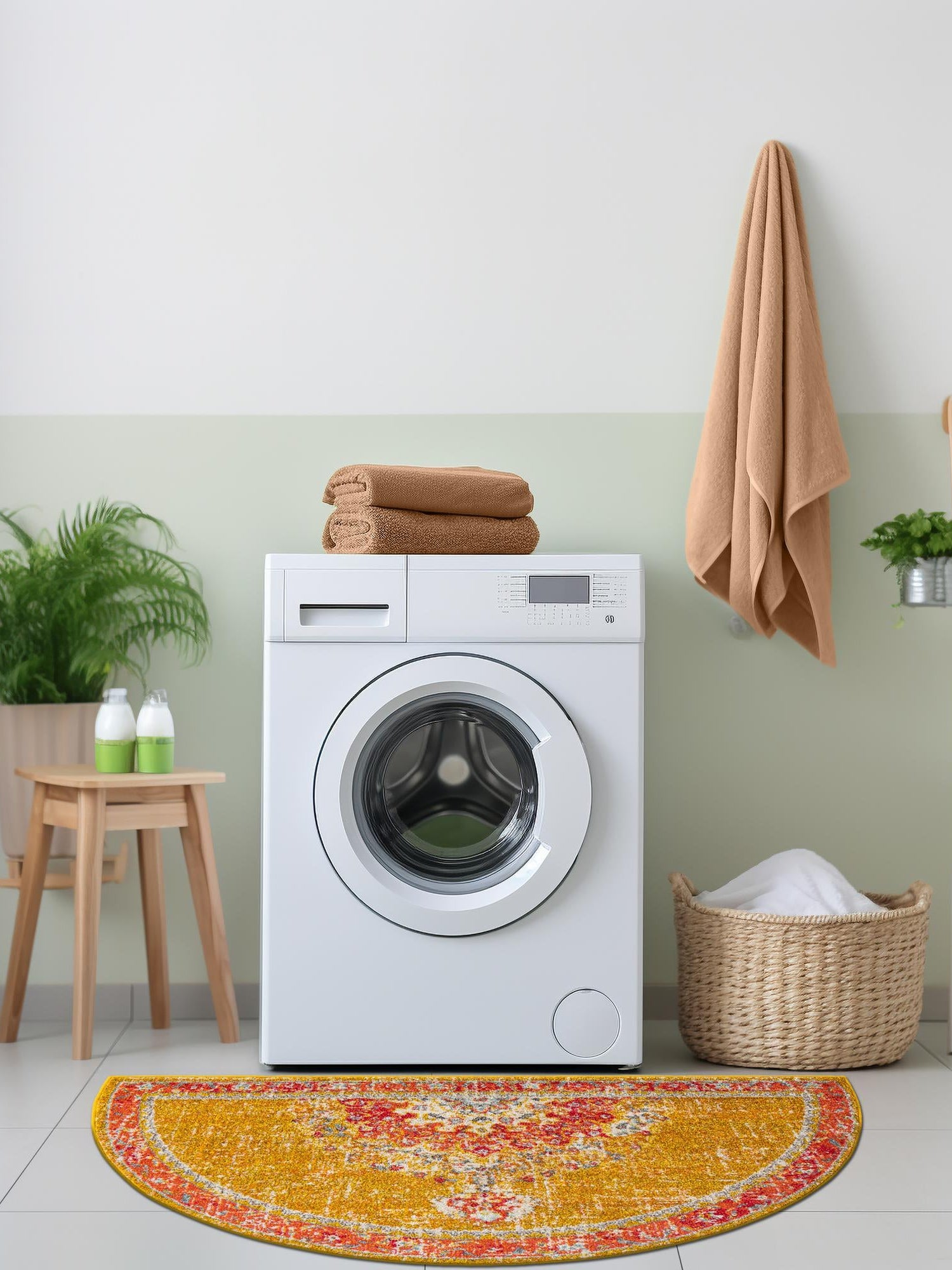 Gold 3' 1 x 6' 1 Penrose Hearth Area Rug