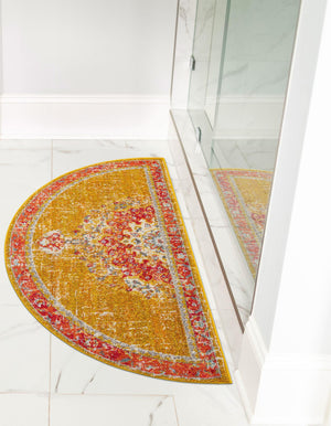 Gold 2' 2 x 3' 7 Penrose Hearth Area Rug