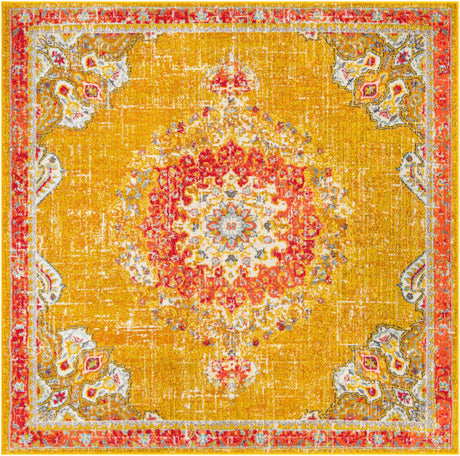 Gold 7' 1 x 7' 1 Penrose Square Area Rug
