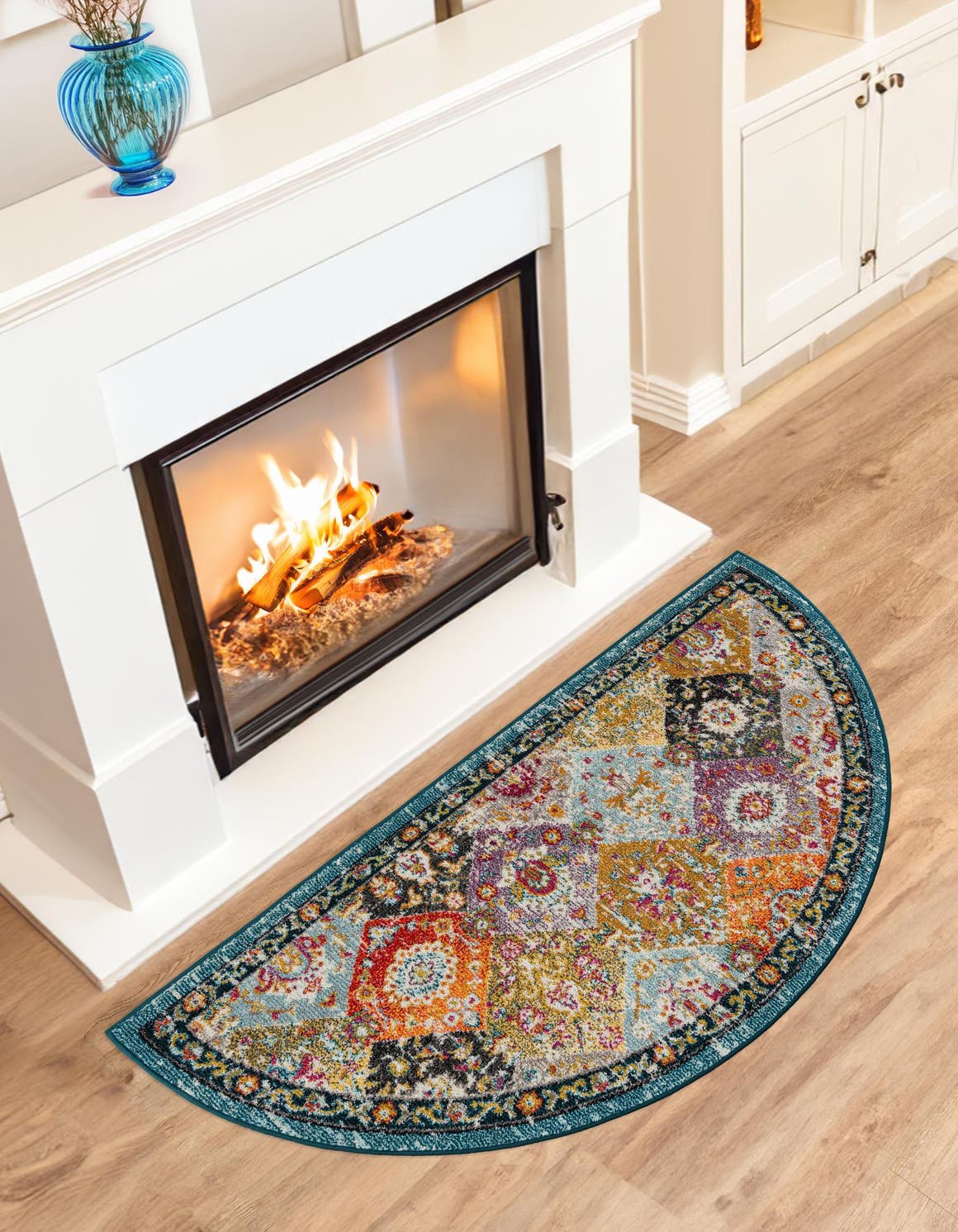 Multicolor 3' 1 x 6' 1 Penrose Hearth Area Rug