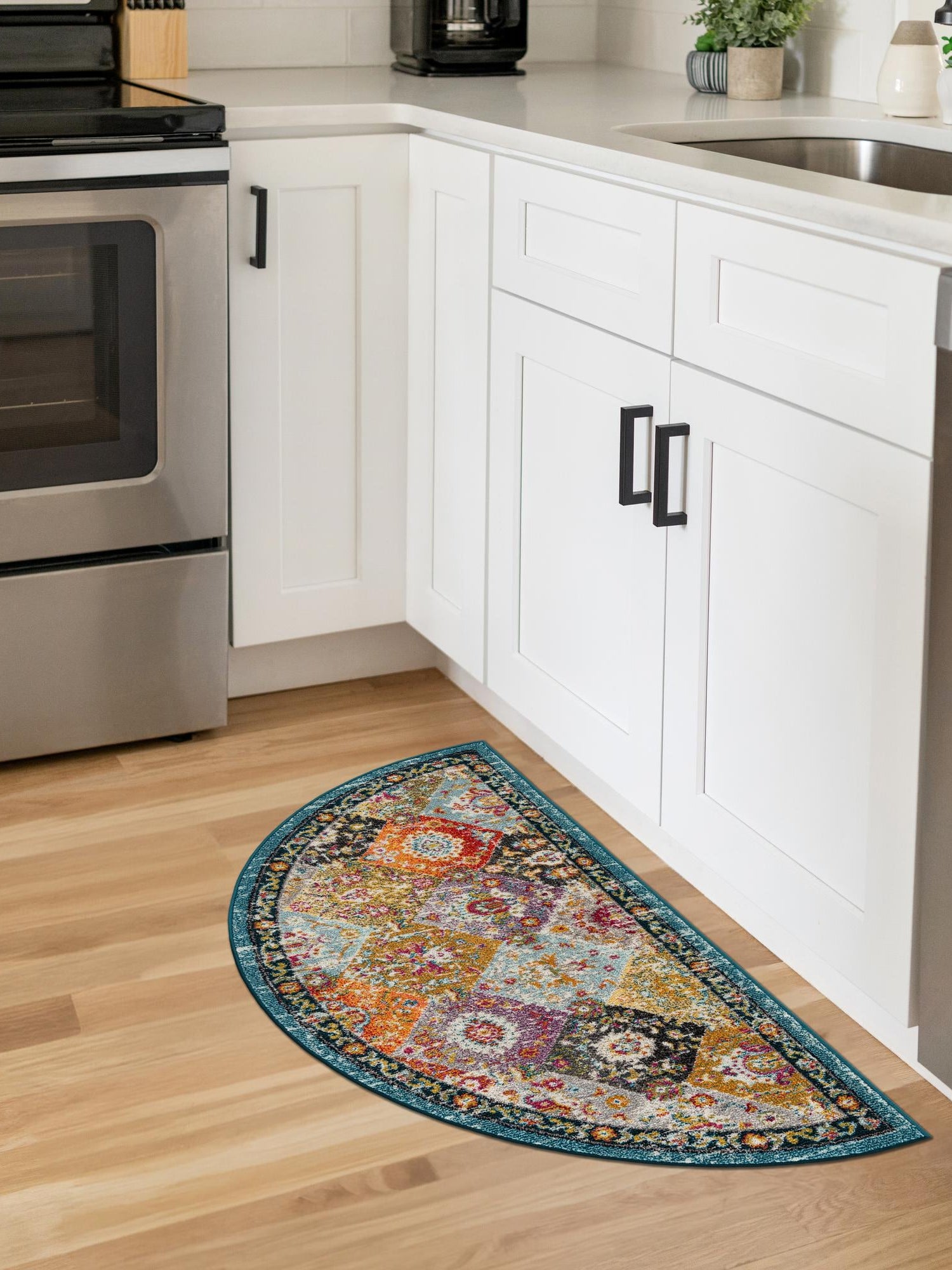 Multicolor 2' 7 x 4' 1 Penrose Hearth Area Rug