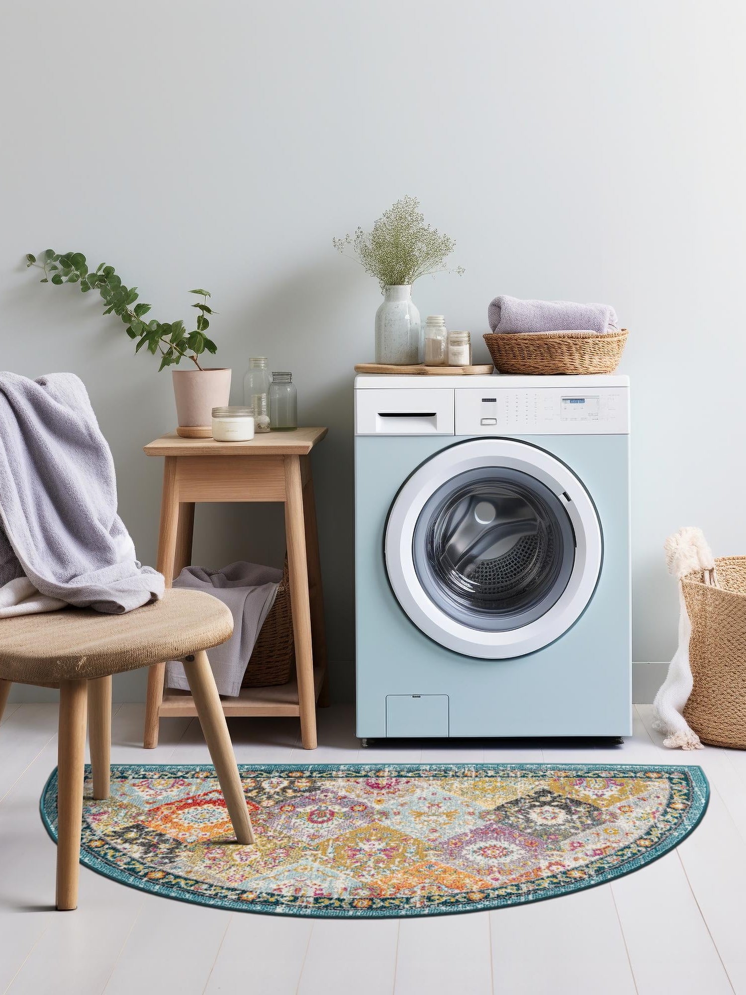 Multicolor 3' 1 x 6' 1 Penrose Hearth Area Rug