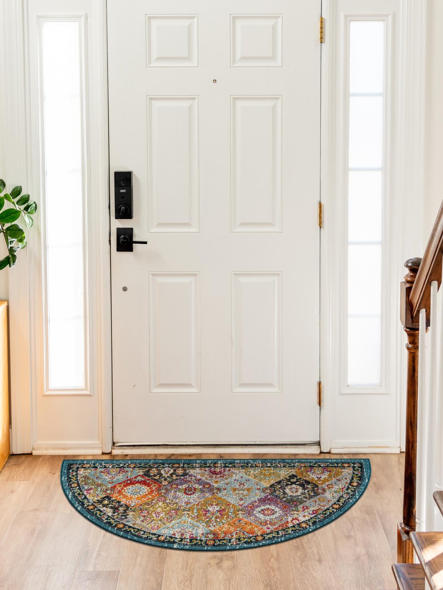 Multicolor 2' 7 x 4' 1 Penrose Hearth Area Rug