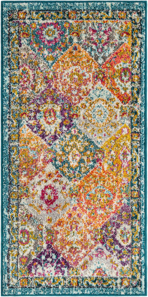 Multicolor 2' x 4' 1 Penrose Runner Area Rug