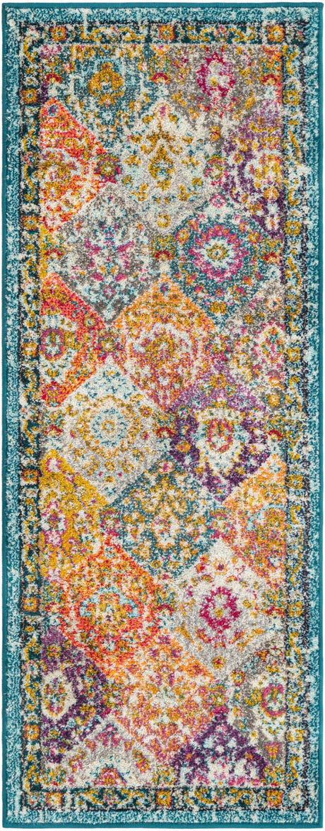 Multicolor 2' x 5' 1 Penrose Runner Area Rug