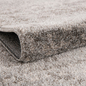 Gray 3' 1 x 6' 1 Del Mar Hearth Half-Round Semicircle Area Rug 100% Polypropylene Easy Clean Stain Resistant Vivid Modern Carpet Mat for Home Decor Interior Designing for Sale at Rug Engine