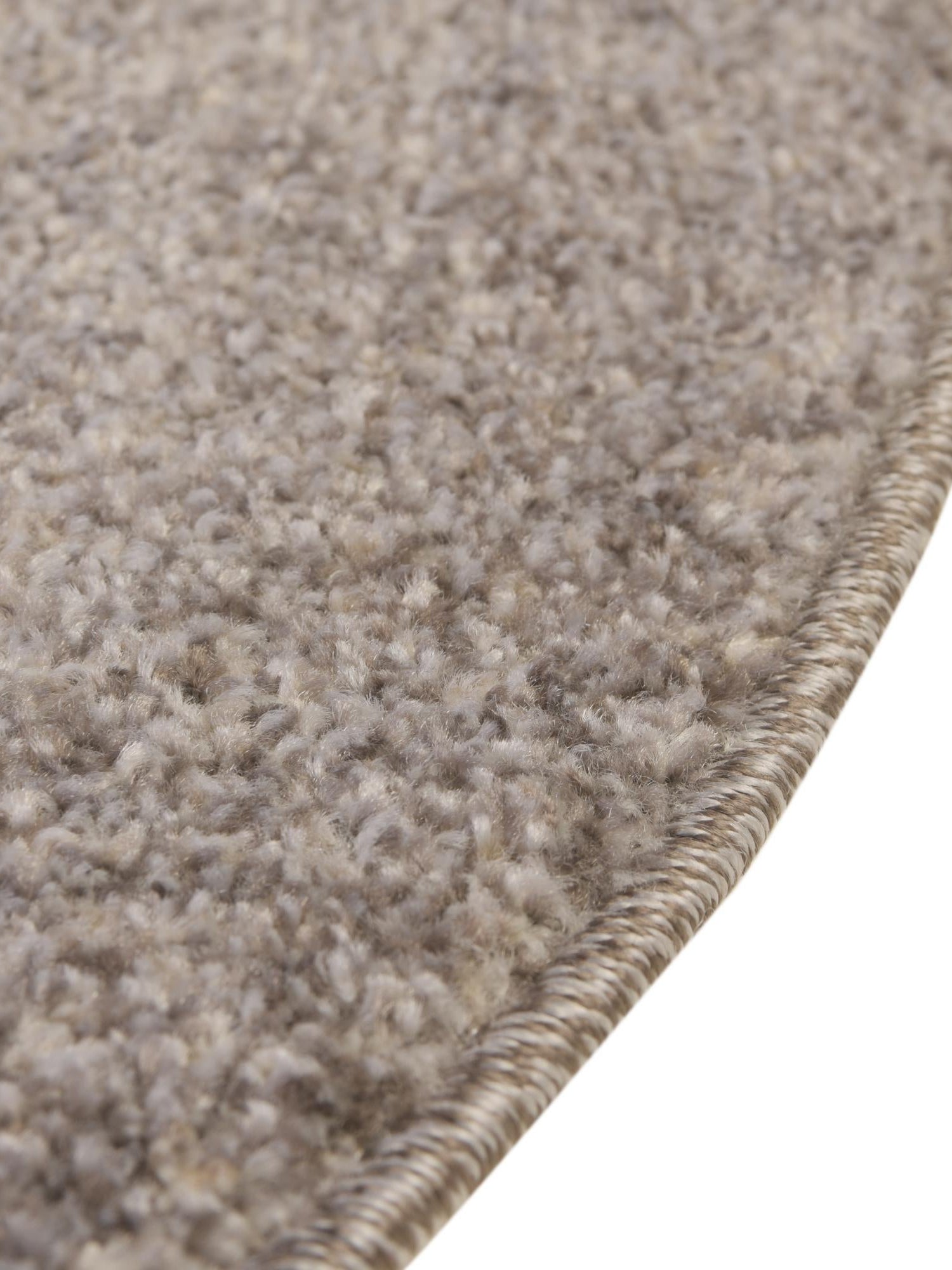 Gray 3' 1 x 6' 1 Del Mar Hearth Half-Round Semicircle Area Rug 100% Polypropylene Easy Clean Stain Resistant Vivid Modern Carpet Mat for Home Decor Interior Designing for Sale at Rug Engine