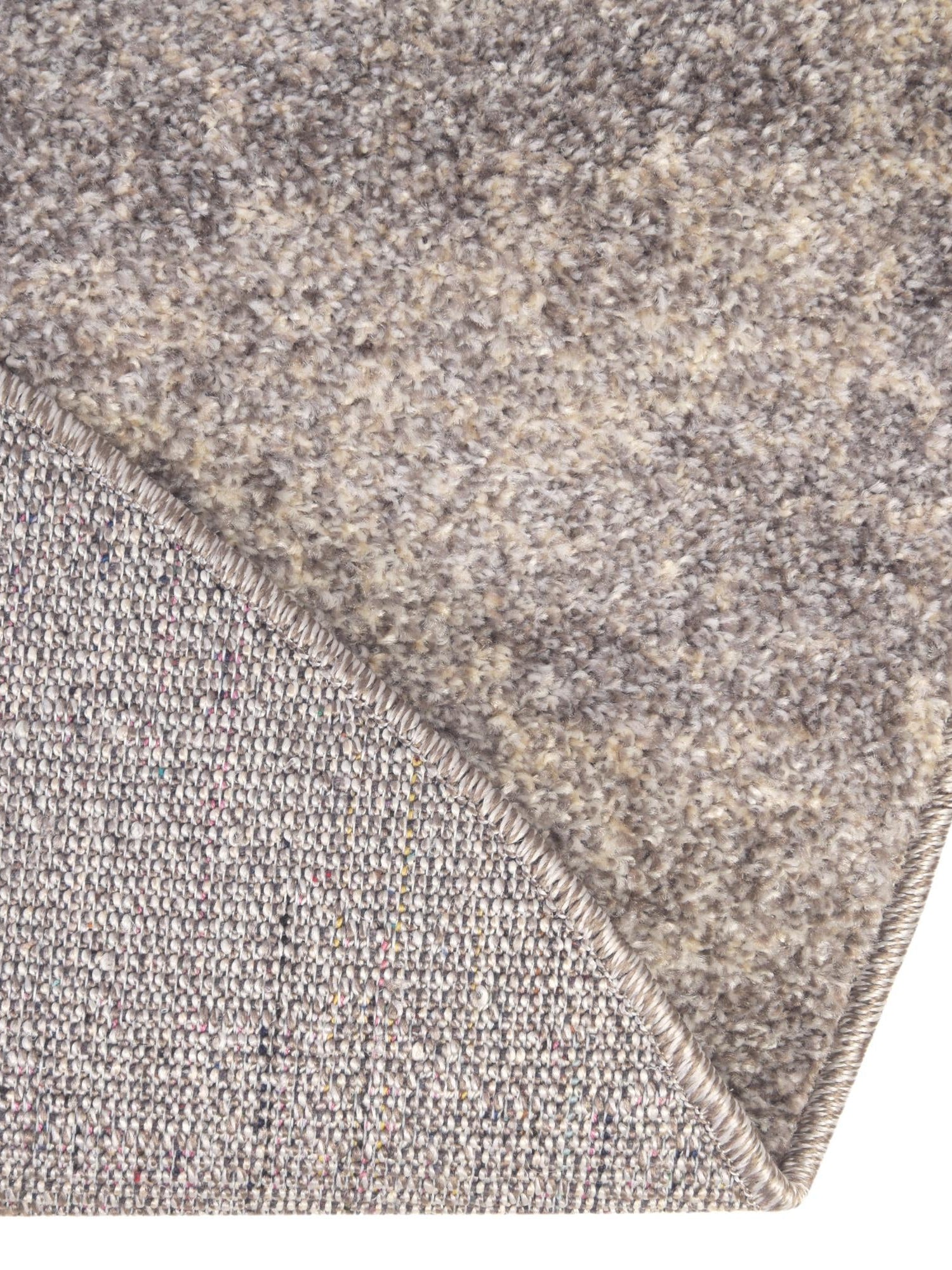Gray 3' 1 x 6' 1 Del Mar Hearth Half-Round Semicircle Area Rug 100% Polypropylene Easy Clean Stain Resistant Vivid Modern Carpet Mat for Home Decor Interior Designing for Sale at Rug Engine