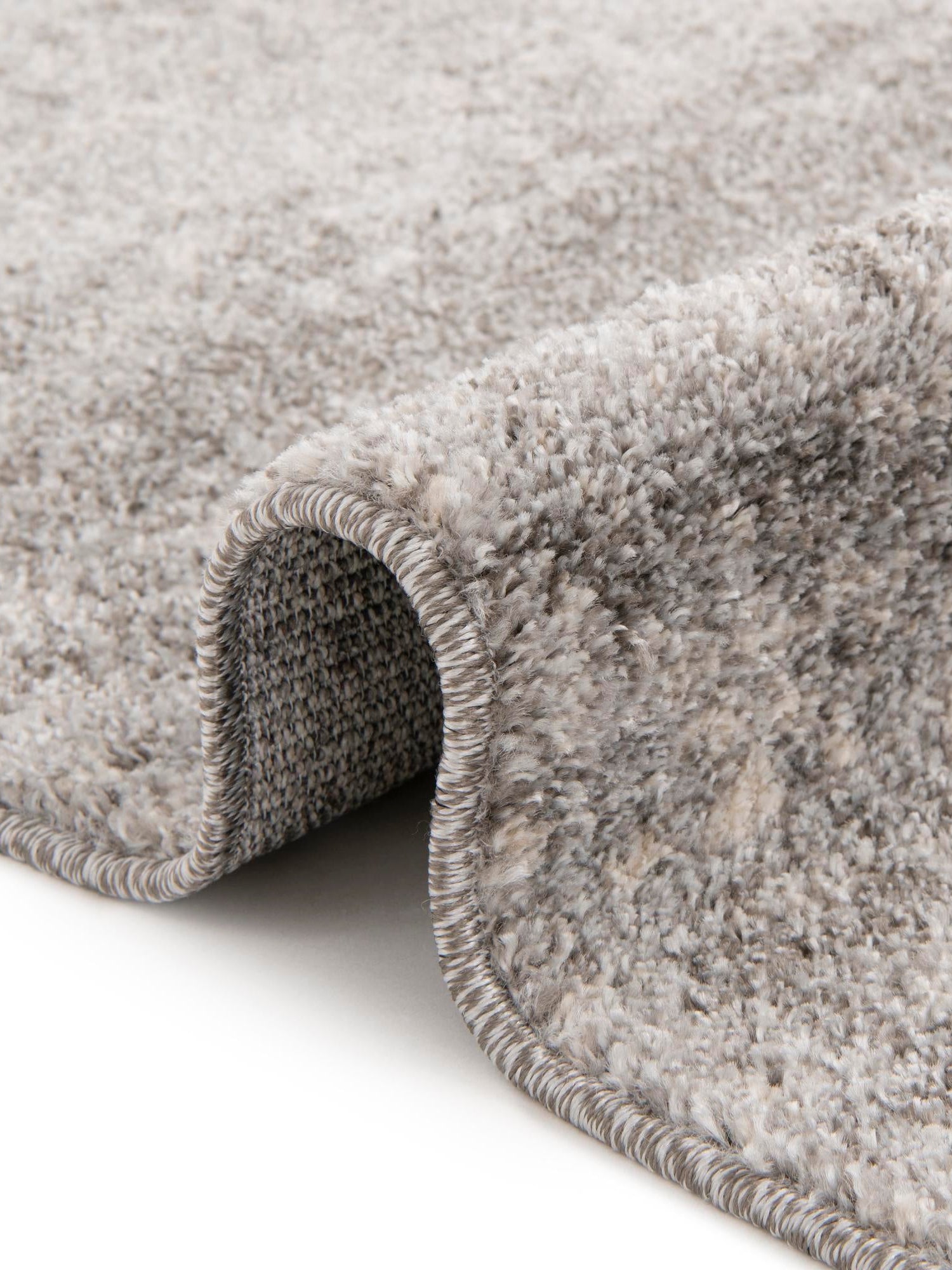 Gray 3' 1 x 6' 1 Del Mar Hearth Half-Round Semicircle Area Rug 100% Polypropylene Easy Clean Stain Resistant Vivid Modern Carpet Mat for Home Decor Interior Designing for Sale at Rug Engine
