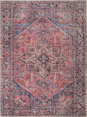 Red 9' 5 x 13' 1 Timeless Washable Rectangle Rug