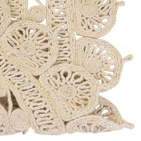 Ivory 3' 1 x 5' 1 Braided Jute Oval Area Rug 100% Jute Hand Braided Natural Eco-Friendly Boho Style Carpet for Living Rooms Dining Office Space Dorms for Sale at Rug Engine