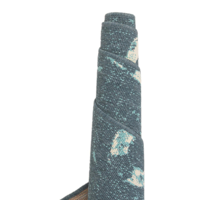 Navy Blue 5' 3 x 8' Outdoor Coastal Rectangle Rug