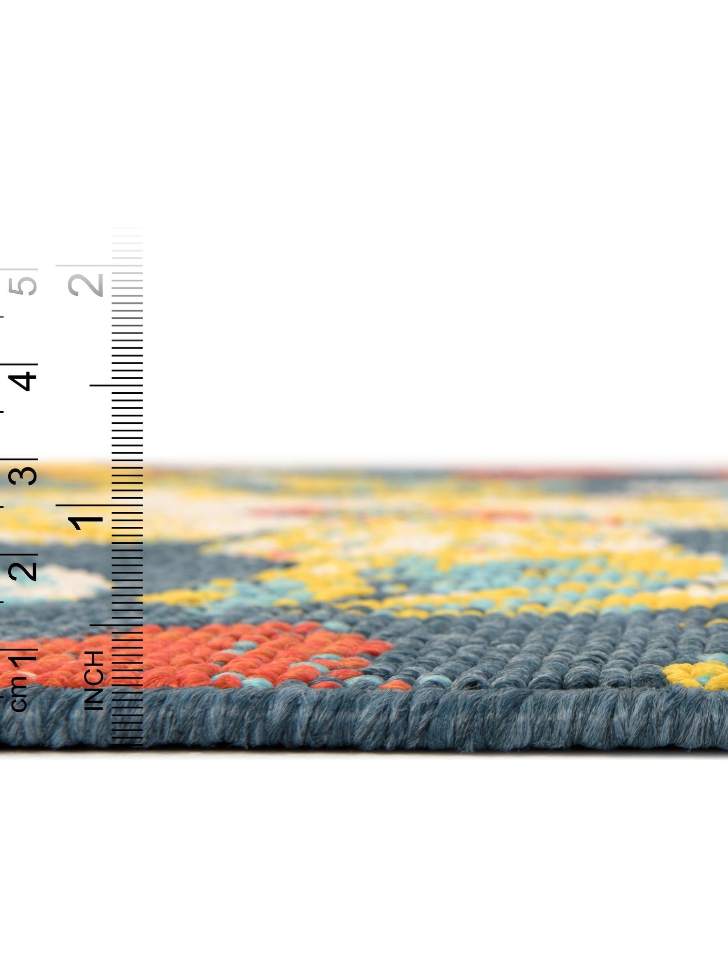 Multicolor 9' x 12' Outdoor Coastal Rectangle Area Rug Weather Resistant for Patio, Deck, Terrace, Balcony, Porch 100% Polypropylene Coastal Decor Carpet for Sale at Rug Engine