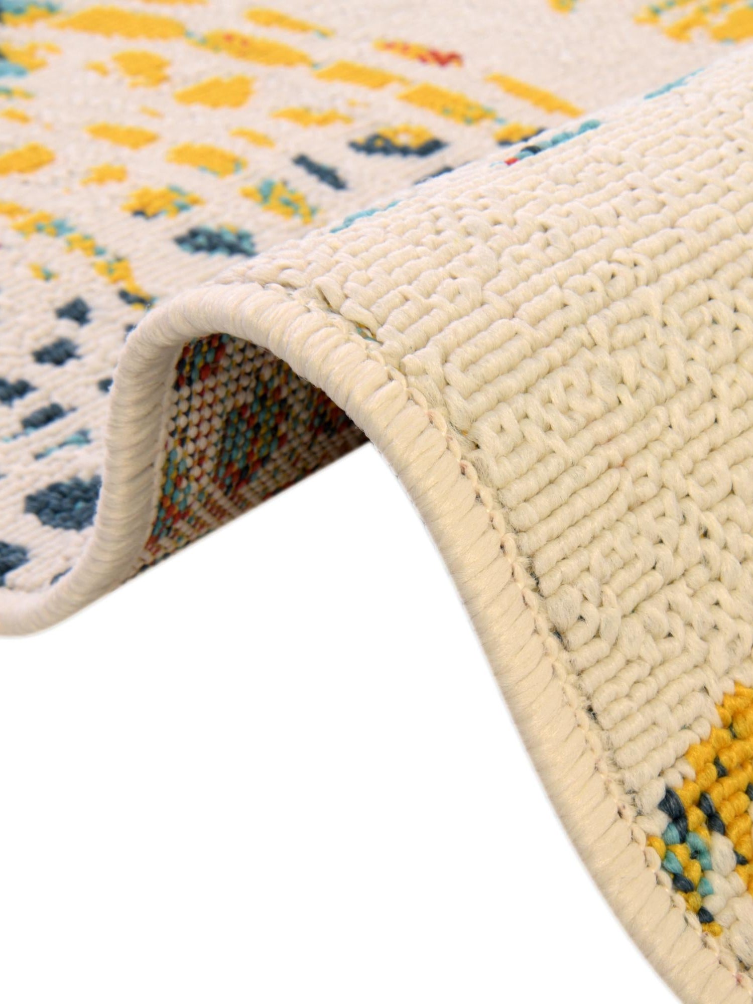 Multicolor 2' x 6' 1 Outdoor Coastal Runner Area Rug Weather Resistant for Patio, Deck, Terrace, Balcony, Porch 100% Polypropylene Coastal Decor Carpet for Sale at Rug Engine