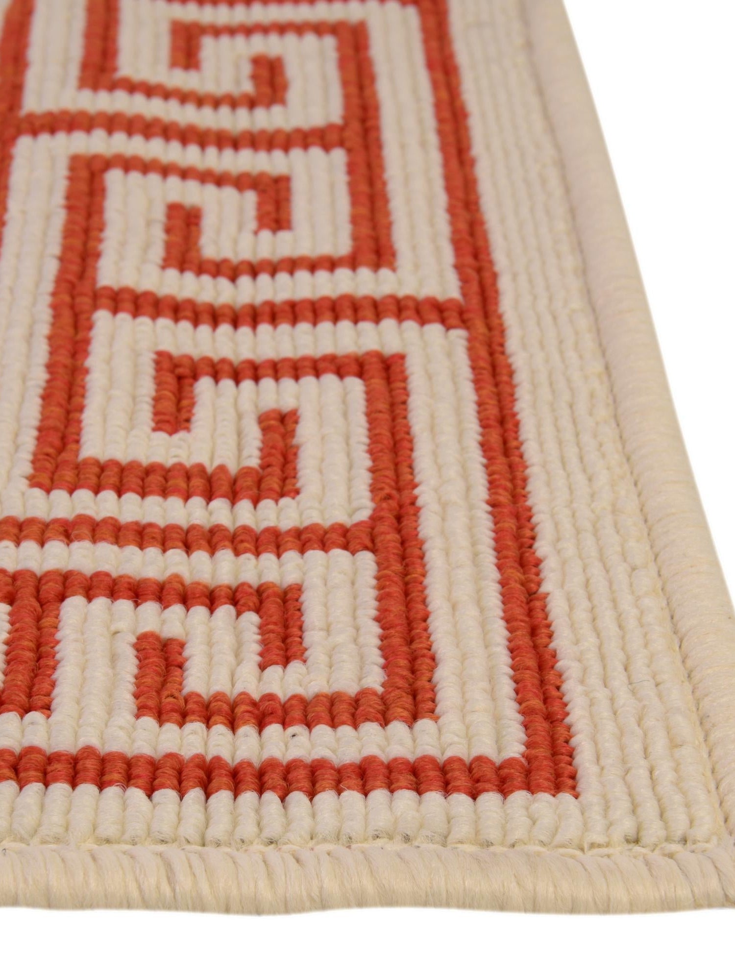 Rust Red 7' 10 x 10' Outdoor Coastal Rectangle Area Rug Weather Resistant for Patio, Deck, Terrace, Balcony, Porch 100% Polypropylene Coastal Decor Carpet for Sale at Rug Engine