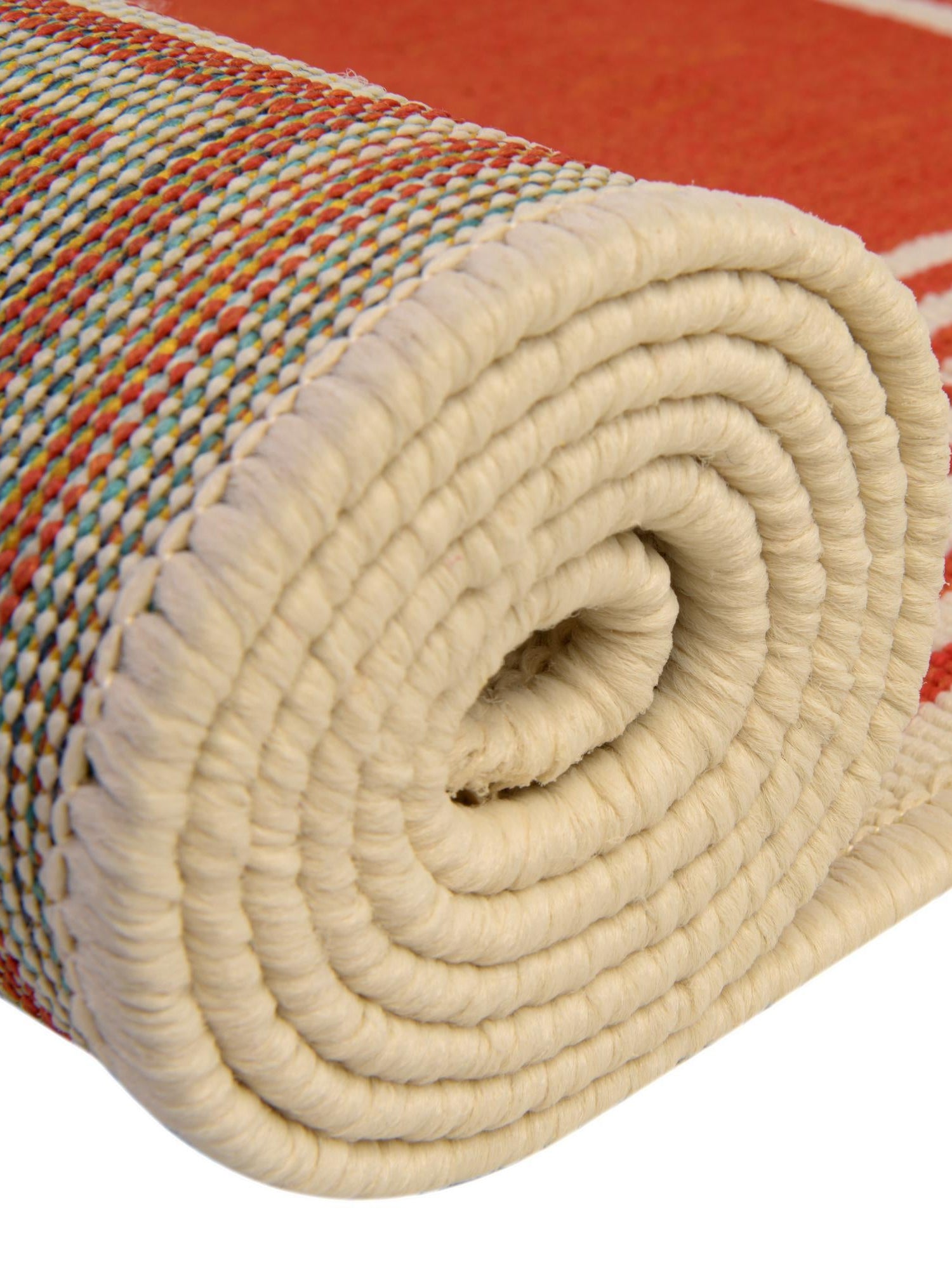 Rust Red 2' x 8' Outdoor Coastal Runner Area Rug Weather Resistant for Patio, Deck, Terrace, Balcony, Porch 100% Polypropylene Coastal Decor Carpet for Sale at Rug Engine