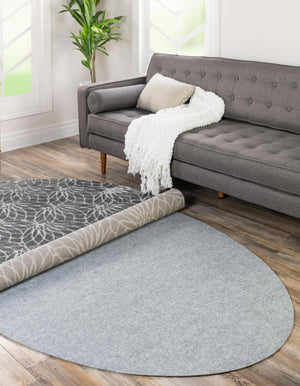 7' 10 x 9' 10 Everyday Performance Oval Area Rug Pad Floor Protection Pad for Under Rugs & Carpet Non-Slip Backing Soft Cushioned Mat - OVAL SHAPE for Sale at Rug Engine