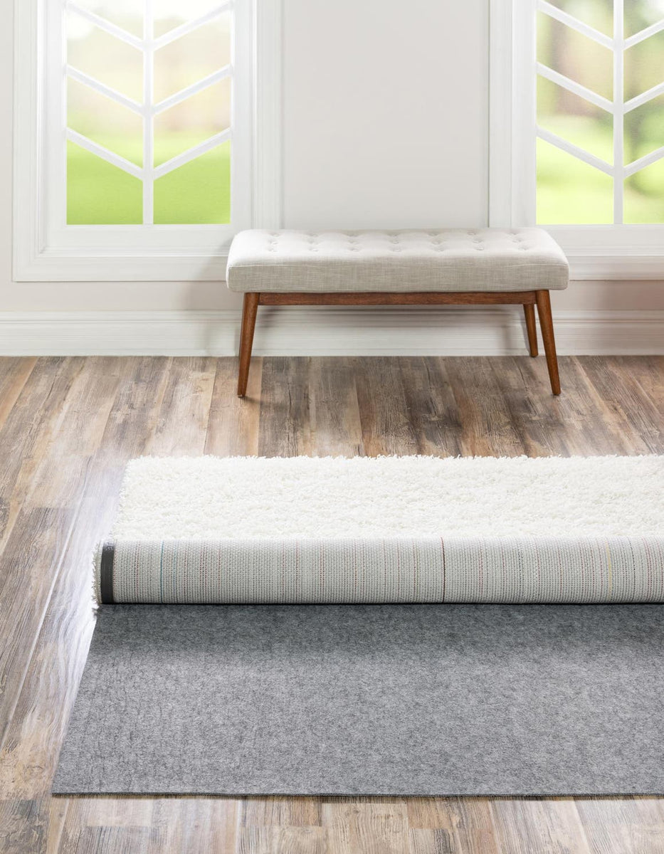 Area Rug Ad 9' 10 x 9' 10 Everyday Performance Square Area Rug Pad Floor Protectio ...