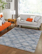 Denim blue 10' x 13' 11 Chindi Cotton Rectangle Area Rug Interior Design Home Decor Carpet Mat for Sale at Rug Engine
