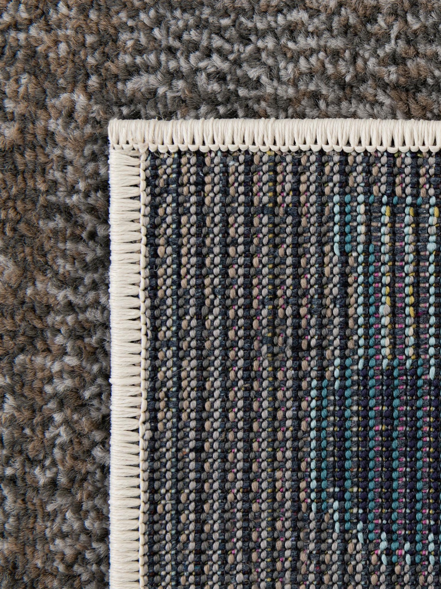 Ivory Gray Blue 2' 2 x 3' 1 Vivid Rectangle Area Rug Colorful Modern Unique Indoor Easy Clean Durable Carpet Mat for Home Interior Design & Decor for Sale at Rug Engine