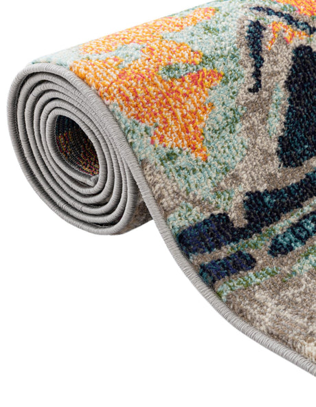 Multicolor 2' 2 x 3' 1 Vivid Rectangle Area Rug Colorful Modern Unique Indoor Easy Clean Durable Carpet Mat for Home Interior Design & Decor for Sale at Rug Engine
