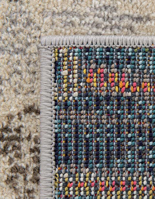 Multicolor 7' 10 x 7' 10 Vivid Square Area Rug Colorful Modern Unique Indoor Easy Clean Durable Carpet Mat for Home Interior Design & Decor for Sale at Rug Engine