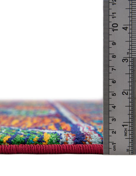 Multicolor 2' x 3' 1 Calypso Rectangle Area Rug 100% Polypropylene With Cotton Backing Colorful Vivid Traditional Design Carpet for Living Office Dining Rooms for Sale at Rug Engine