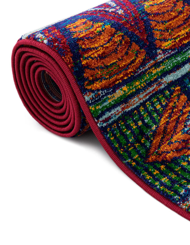 Multicolor 2' x 3' 1 Calypso Rectangle Area Rug 100% Polypropylene With Cotton Backing Colorful Vivid Traditional Design Carpet for Living Office Dining Rooms for Sale at Rug Engine