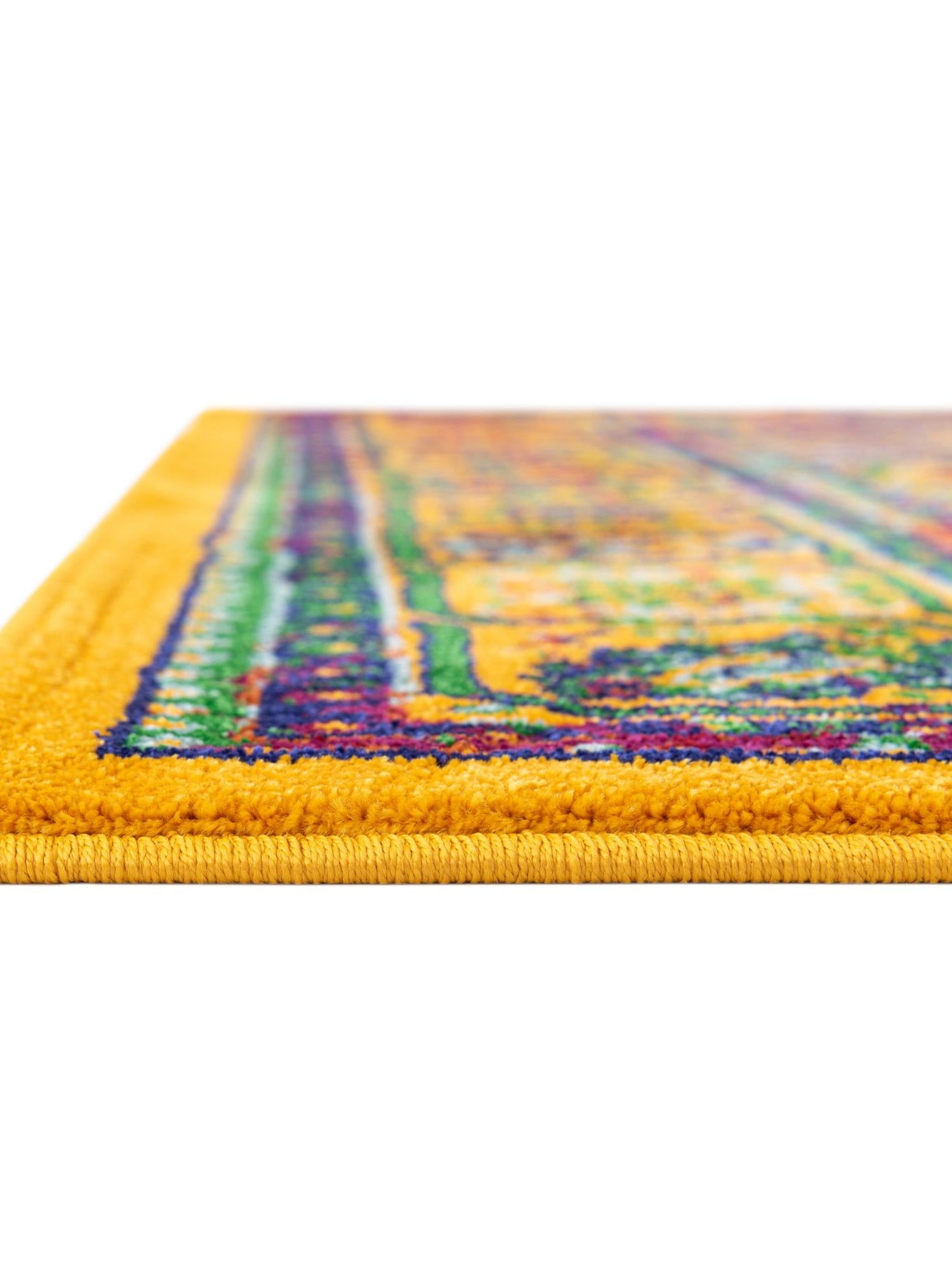 Multicolor 2' x 6' 1 Calypso Runner Area Rug 100% Polypropylene With Cotton Backing Colorful Vivid Traditional Design Carpet for Living Office Dining Rooms for Sale at Rug Engine