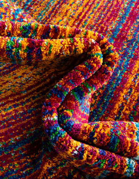 Multicolor 2' x 3' 1 Calypso Rectangle Area Rug 100% Polypropylene With Cotton Backing Colorful Vivid Traditional Design Carpet for Living Office Dining Rooms for Sale at Rug Engine