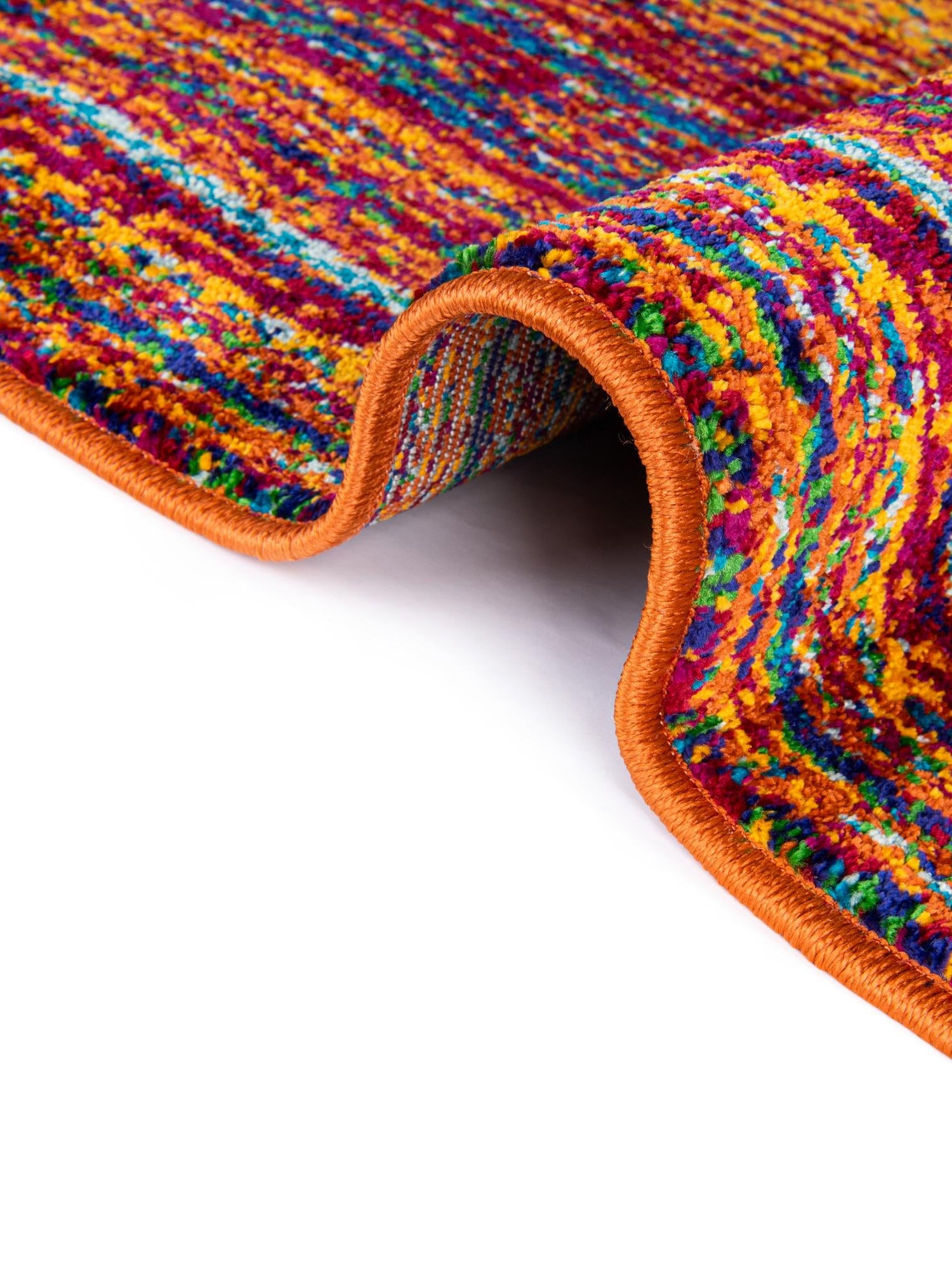 Multicolor 7' 10 x 10' Calypso Rectangle Area Rug 100% Polypropylene With Cotton Backing Colorful Vivid Traditional Design Carpet for Living Office Dining Rooms for Sale at Rug Engine