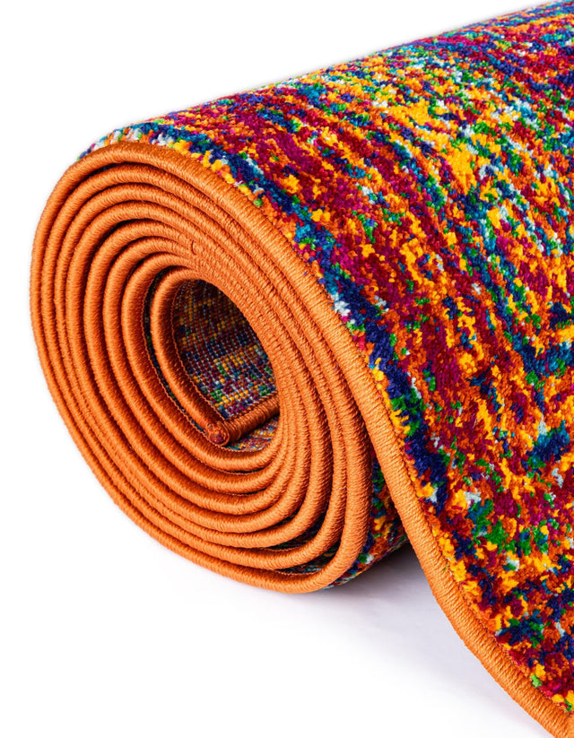 Multicolor 4' 1 x 6' 1 Calypso Rectangle Area Rug 100% Polypropylene With Cotton Backing Colorful Vivid Traditional Design Carpet for Living Office Dining Rooms for Sale at Rug Engine