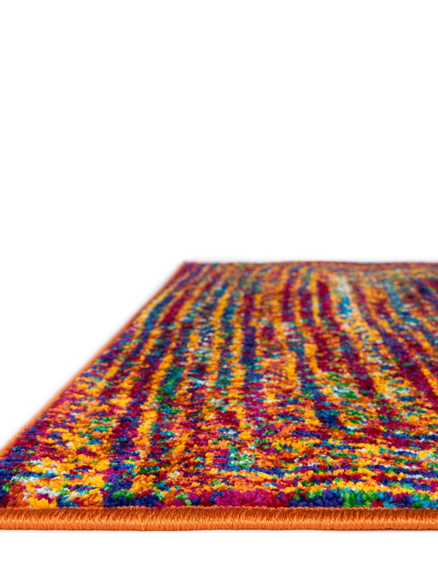 Multicolor 2' x 6' 1 Calypso Runner Area Rug 100% Polypropylene With Cotton Backing Colorful Vivid Traditional Design Carpet for Living Office Dining Rooms for Sale at Rug Engine
