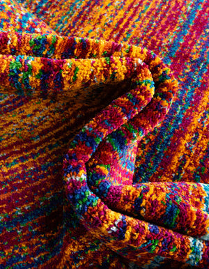 Multicolor 2' x 6' 1 Calypso Runner Area Rug 100% Polypropylene With Cotton Backing Colorful Vivid Traditional Design Carpet for Living Office Dining Rooms for Sale at Rug Engine
