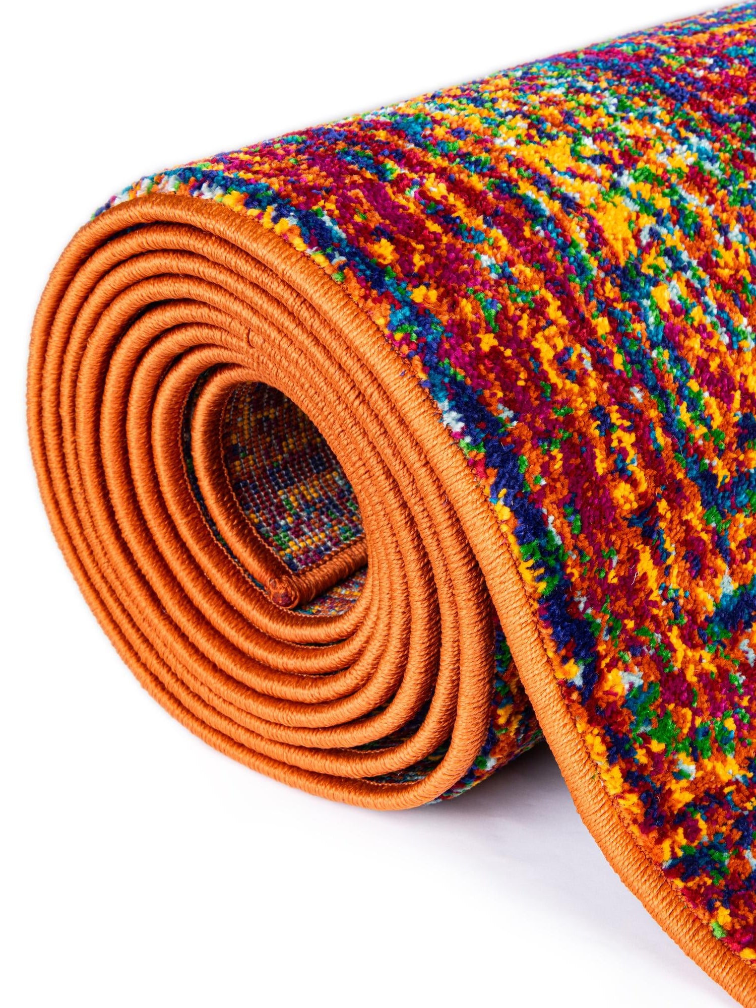 Multicolor 2' x 6' 1 Calypso Runner Area Rug 100% Polypropylene With Cotton Backing Colorful Vivid Traditional Design Carpet for Living Office Dining Rooms for Sale at Rug Engine