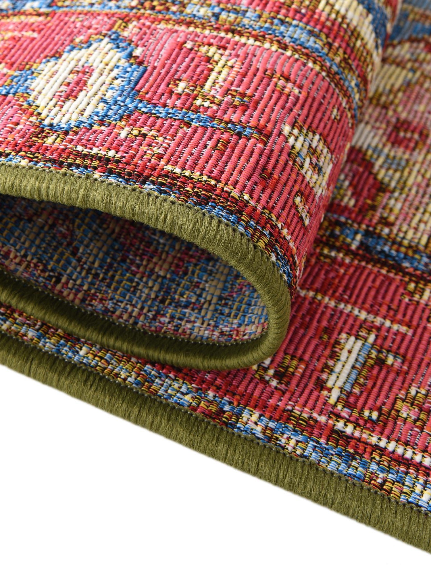 Multicolor 7' 1 x 7' 1 Outdoor Traditional Octagon Area Rug Weather Resistant for Patio, Deck, Terrace, Balcony, Porch Classical Design Outside Carpet for Sale at Rug Engine