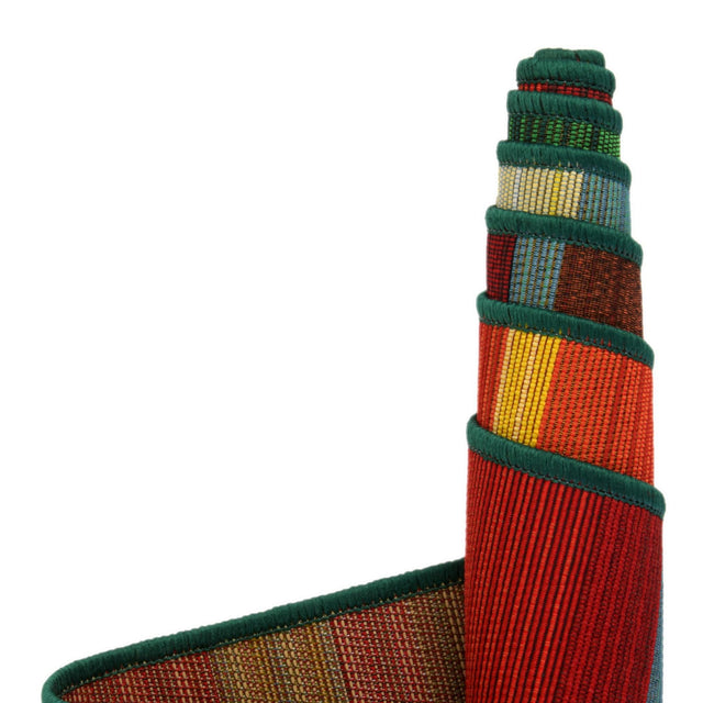 Multicolor 7' 1 x 7' 1 Outdoor Modern Octagon Rug