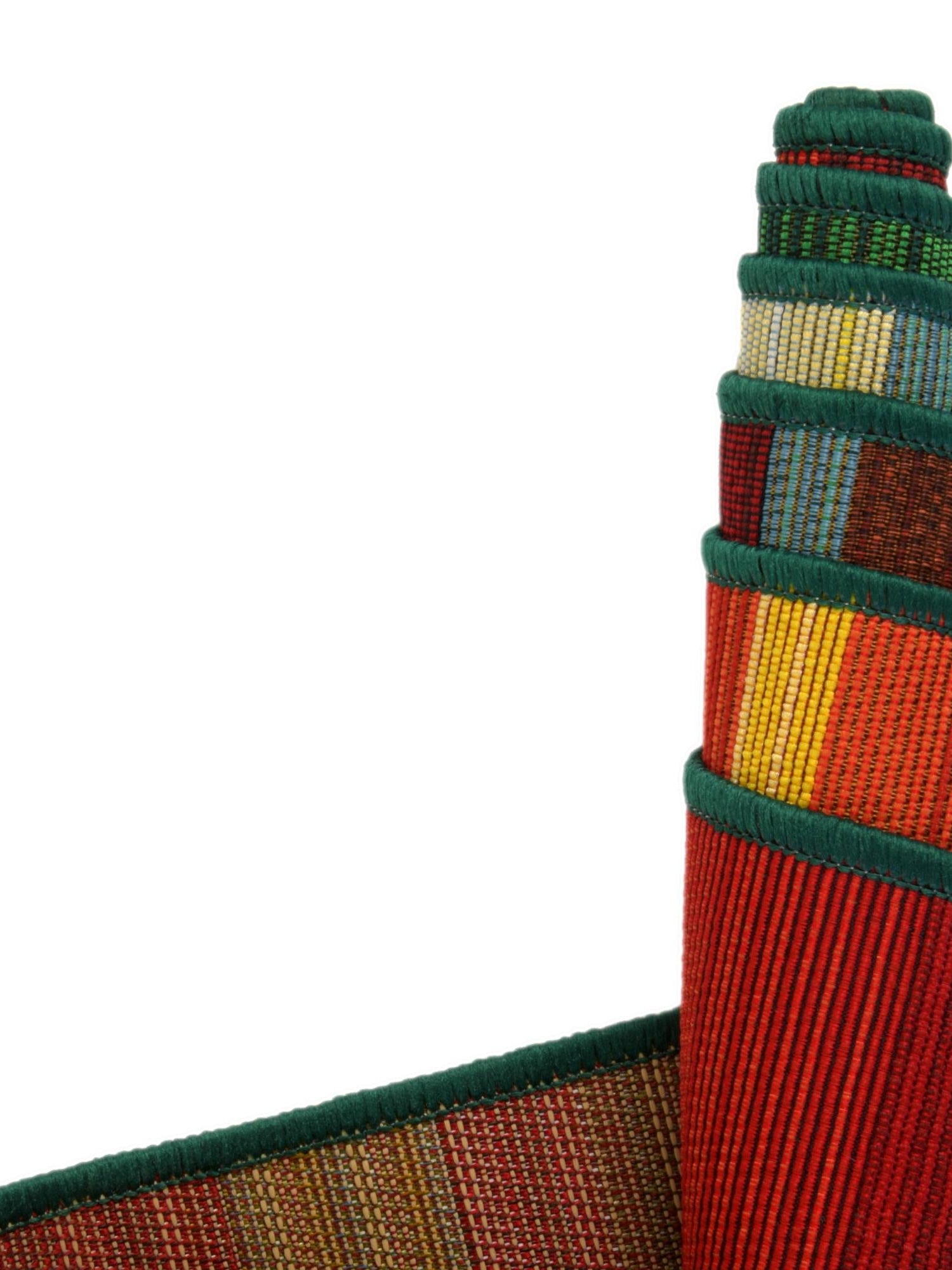 Multicolor 4' 1 x 4' 1 Outdoor Modern Octagon Area Rug Weather Resistant for Patio, Deck, Terrace, Balcony, Porch 100% Polypropylene Modern Outside Carpet for Sale at Rug Engine