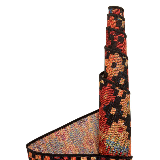 Multicolor 7' 1 x 7' 1 Outdoor Tribal Octagon Rug