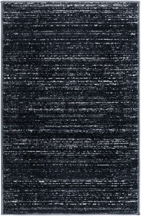 Navy Blue 2' x 3' 1 Jill Zarin Uptown Rectangle Area Rug 70% Polypropylene & 30% Polyester  Contemporary Carpet for Living, Dining, Office, Bedroom for Sale at Rug Engine