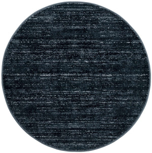 Navy Blue 3' 3 x 3' 3 Jill Zarin Uptown Round Area Rug 70% Polypropylene & 30% Polyester  Contemporary Carpet for Living, Dining, Office, Bedroom for Sale at Rug Engine