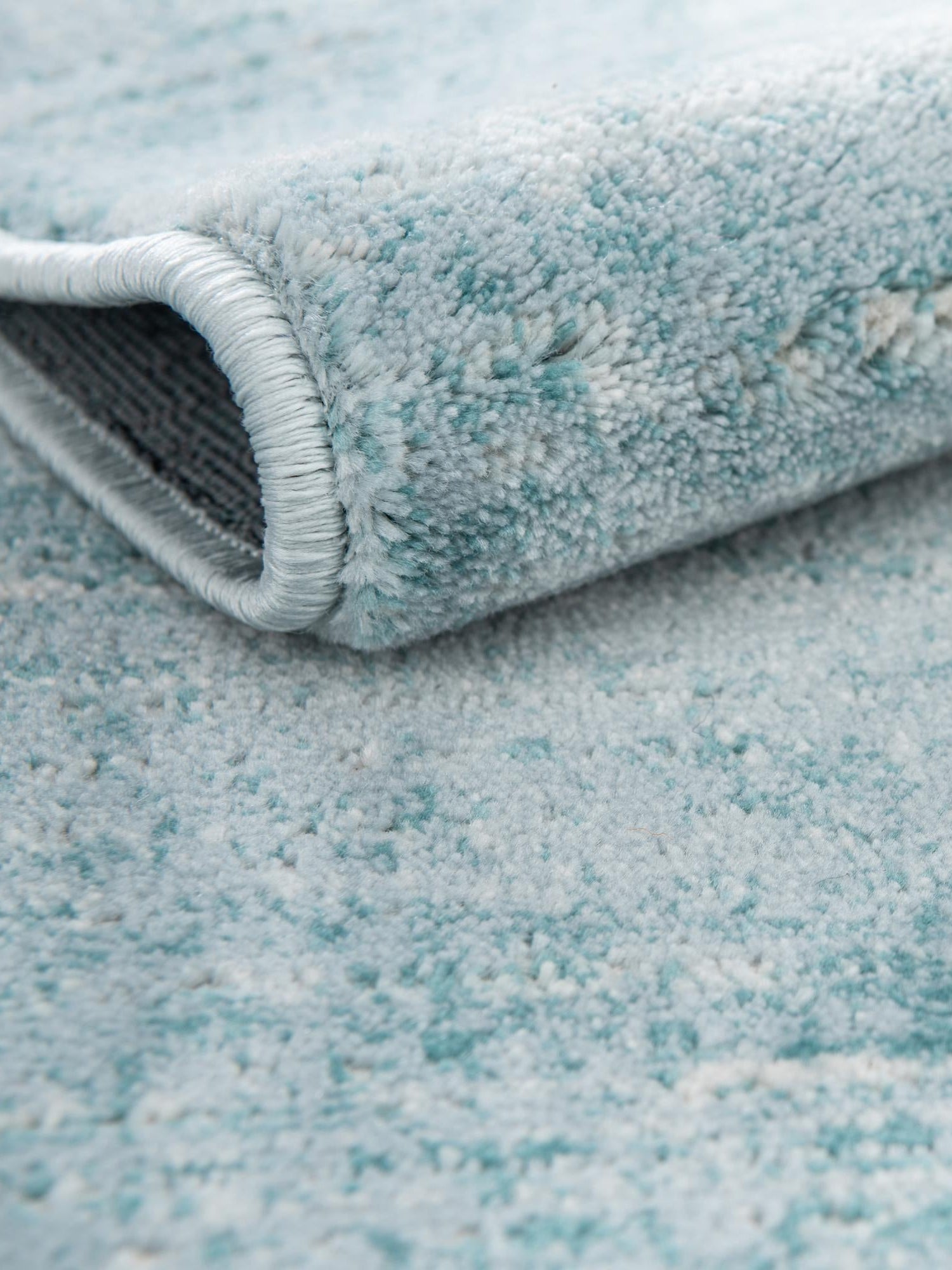 Turquoise 7' 10 x 7' 10 Jill Zarin Uptown Square Area Rug 70% Polypropylene & 30% Polyester  Contemporary Carpet for Living, Dining, Office, Bedroom for Sale at Rug Engine